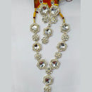 Manisha Jewellery Gold Plated Austrian Stone And Crystal Stone Necklace Set