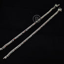 Manisha Jewellery Silver Plated Austrian Stone Payal