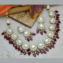 Manisha Jewellery Gold Plated Austrian Stone And Beads Necklace Set