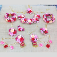 Manisha Jewellery Floral Jewellery Combo Set