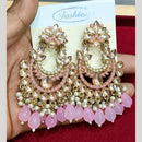Manisha Jewellery Gold Plated Pota & Kundan Stone Dangler Earrings