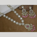 Manisha Jewellery Gold Plated Crystal Stone Necklace Set