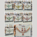 Manisha Jewellery Gold Plated Austrian & Kundan Stone Necklace Set
