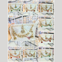 Manisha Jewellery Gold Plated Austrian Stone Necklace Set