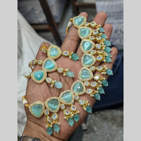 Manisha Jewellery Gold Plated Crystal Stone Necklace Set
