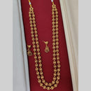 Manisha Jewellery Gold Plated Beads Long Necklace Set