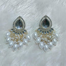 Manisha Jewellery Gold Plated Kundan Stone And Beads Dangler Earrings