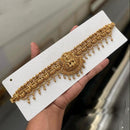 Manisha Jewellery Gold Plated Pota Stone Temple Kamarbandh