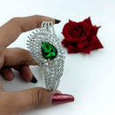 Manisha Jewellery Silver Plated AD Bracelet