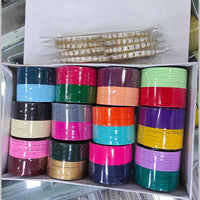 Manisha Jewellery Metal Bangles Set  (Assorted Color)