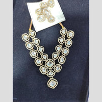 Manisha Jewellery Gold Plated Kundan Stone Necklace Set