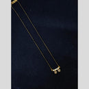 Manisha Jewellery Gold Plated Austrain Stone Manglasutra