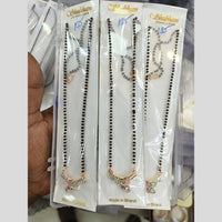 Manisha Jewellery Gold Plated Crystal Stone Manglasutra (One Piece Only)