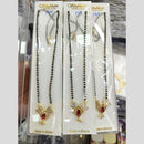 Manisha Jewellery Gold Plated Crystal Stone Manglasutra (One Piece Only)