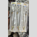 Manisha Jewellery Gold Plated Crystal Stone Manglasutra (One Piece Only)