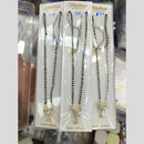 Manisha Jewellery Gold Plated Crystal Stone Manglasutra (One Piece Only)