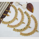Manisha Jewellery Gold Plated Pota & Pearls  Festive Wear  Necklace Set