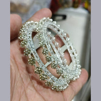 Manisha Jewellery Elegant Silver Plated Austrian Stone Bangles Set