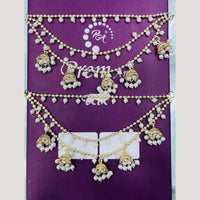 Manisha Jewellery Gold Plated Pearls Kanchain