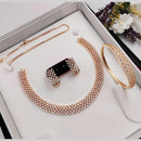 Manisha Jewellery Gold Plated Austrain Stone Combo Set