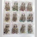 Manisha Jewellery Gold Plated Crystal Stone And Beads Dangler Earrings