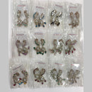 Manisha Jewellery Gold Plated Crystal Stone And Beads Dangler Earrings