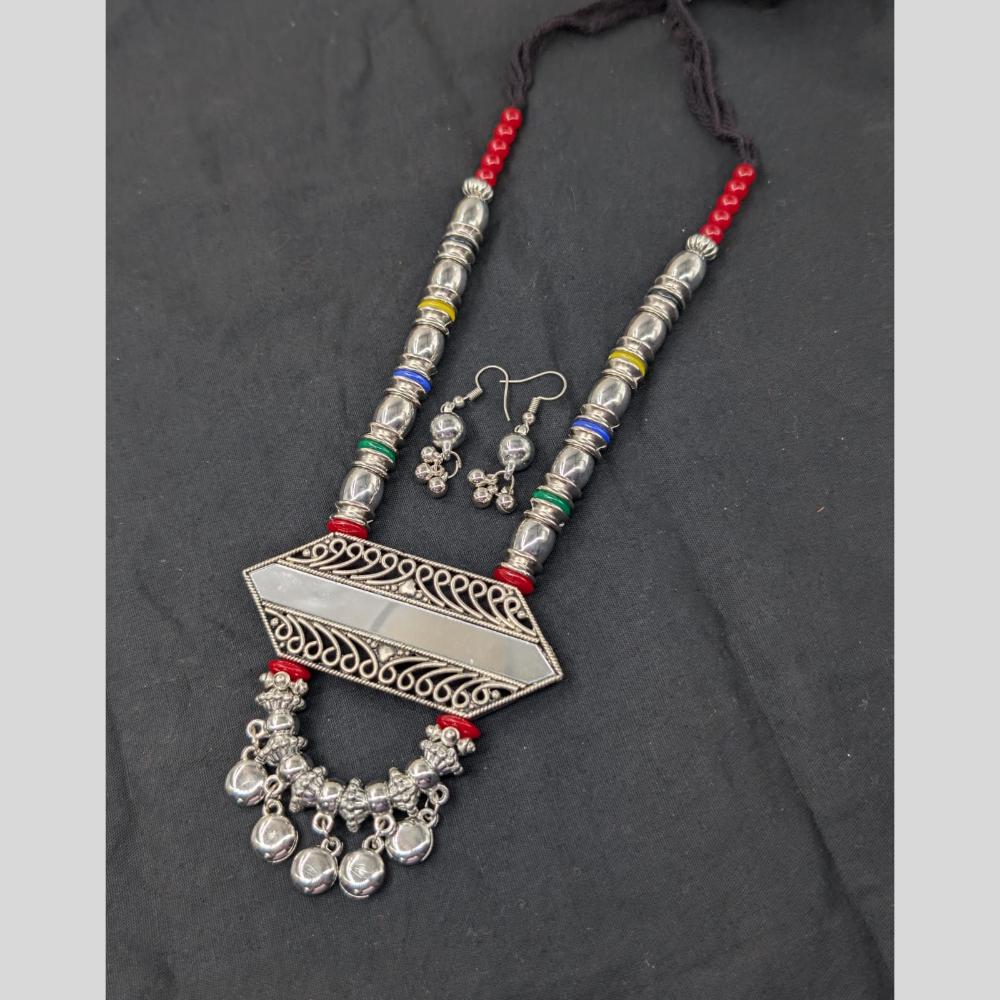 Manisha Jewellery Oxidised Plated Necklace Set
