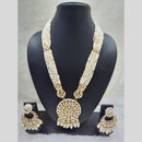 Manisha Jewellery Gold Plated Kundan And Pearls Necklace Set