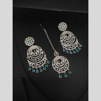Manisha Jewellery Silver Plated American Diamond Dangler Earrings