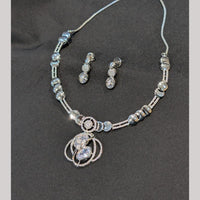 Manisha Jewellery Eternal Shine American Diamond Necklace Set