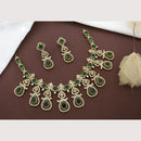 Manisha Jewellery Sparkling Austrian Diamond Look Necklace Set