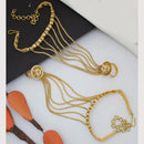 Manisha Jewellery Classic Traditional Pota And Pearl Hand Harness