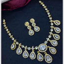 Manisha Jewellery Regal Spark Crystal And Austrain Stone Fashion Necklace Set