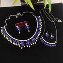 Manisha Jewellery Crystal Stone Necklace Combo Set