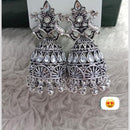 Manisha Jewellery Antique Jhumka Earrings with Mini Bells Drops