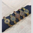 Manisha Jewellery Ethic Look Pota Stone Bracelets (Single Piece Only)