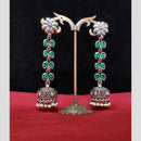 Manisha Jewellery Elegant Oxidised Pearl Jhumki Earrings