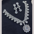 Manisha Jewellery American Diamond And Austrian Stone Necklace Set