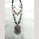 Manisha Jewellery Classic Oxidised Jewellery Beads Necklace Set