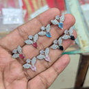 Manisha Jewellery Austrian Stone Elegant Leaf Design with Colored Drops