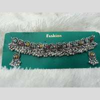 Manisha Jewellery Navratri Special Oxidised Necklace Set