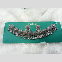 Manisha Jewellery Navratri Special Oxidised Necklace Set