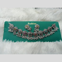 Manisha Jewellery Navratri Special Oxidised Necklace Set