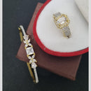 Manisha Jewellery Ring and Bracelet Combo Set  