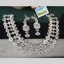 Manisha Jewellery Royal American Diamond Necklace Set – Elegant Festive Collection