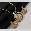 Manisha Jewellery Glamorous Austrian Stone Pendant on Fine Chain – Perfect Gift for Her