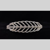 Manisha Jewellery Premium American Diamond Openable Bracelet – Perfect Gift for Her