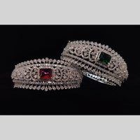 Manisha Jewellery Party Wear American Diamond Openable Bracelet in Stylish Design