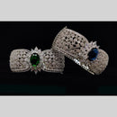 Manisha Jewellery Luxe Shine Openable Bracelet with Brilliant American Diamonds