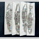 Manisha Oxidised Necklace with Mirror and Pota Stones  Festive Jewellery ( 1 piece only )